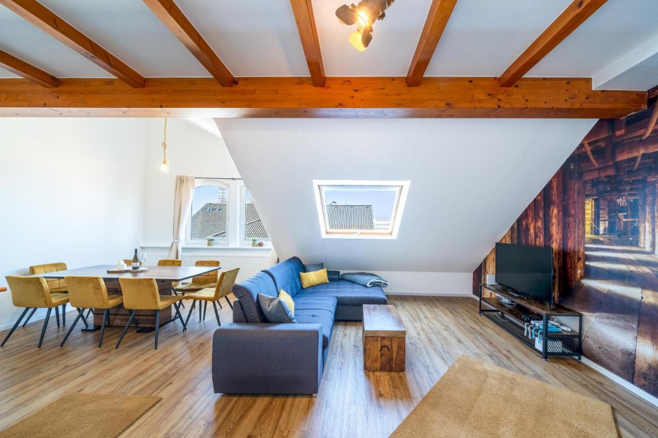 Stylisches Penthouse Zentral Tischfussball 100M2 Wii Hanóver Exterior foto