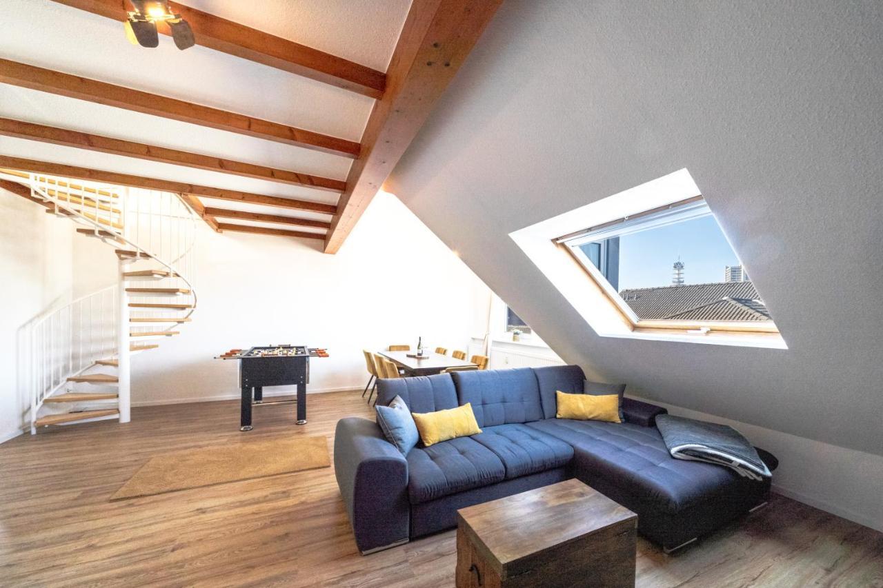 Stylisches Penthouse Zentral Tischfussball 100M2 Wii Hanóver Exterior foto